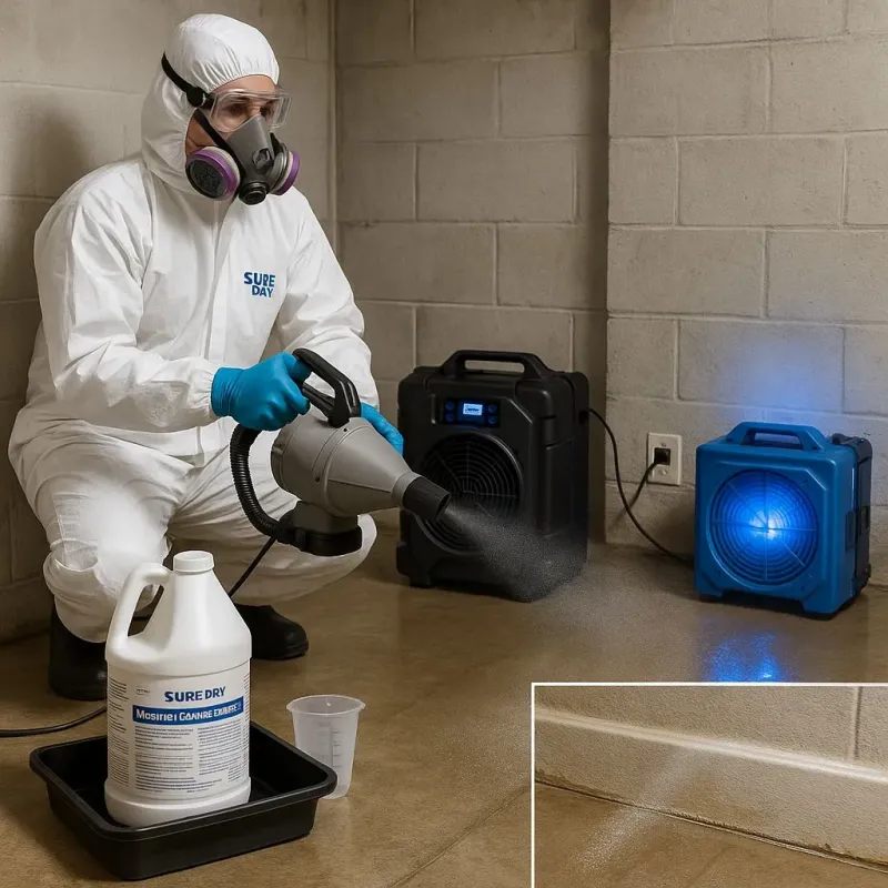 Sanitization and Odor Removal process in Sky Valley, CA