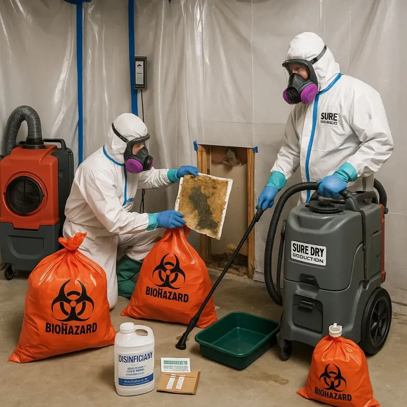 Contaminated Water Handling Protocols process in Sky Valley, CA