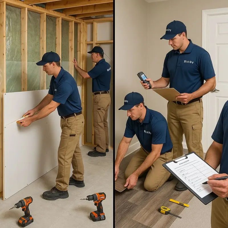 Repairs and Reconstruction process in Sky Valley, CA